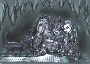 Batman and Catwoman