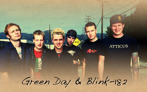 Green Day+Blink-182 Wallpaper