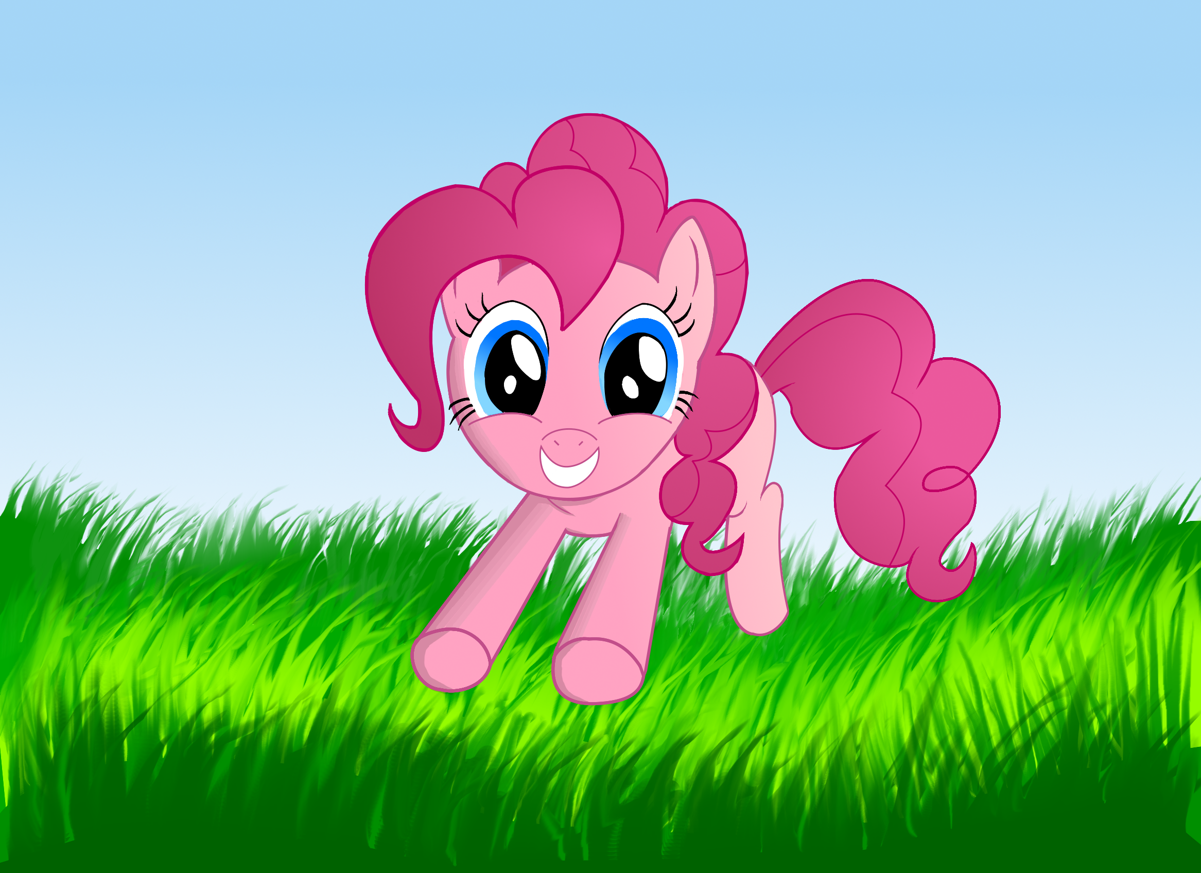 Pinkie Enjoying Spring