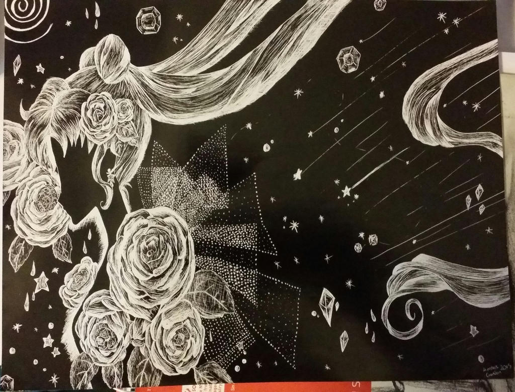 Scratch Art Project Sailor Moon by devilfrog00 on DeviantArt