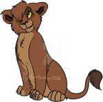 Kovu X Kiara cub adopt 1# closed by Cynderthedragon5768