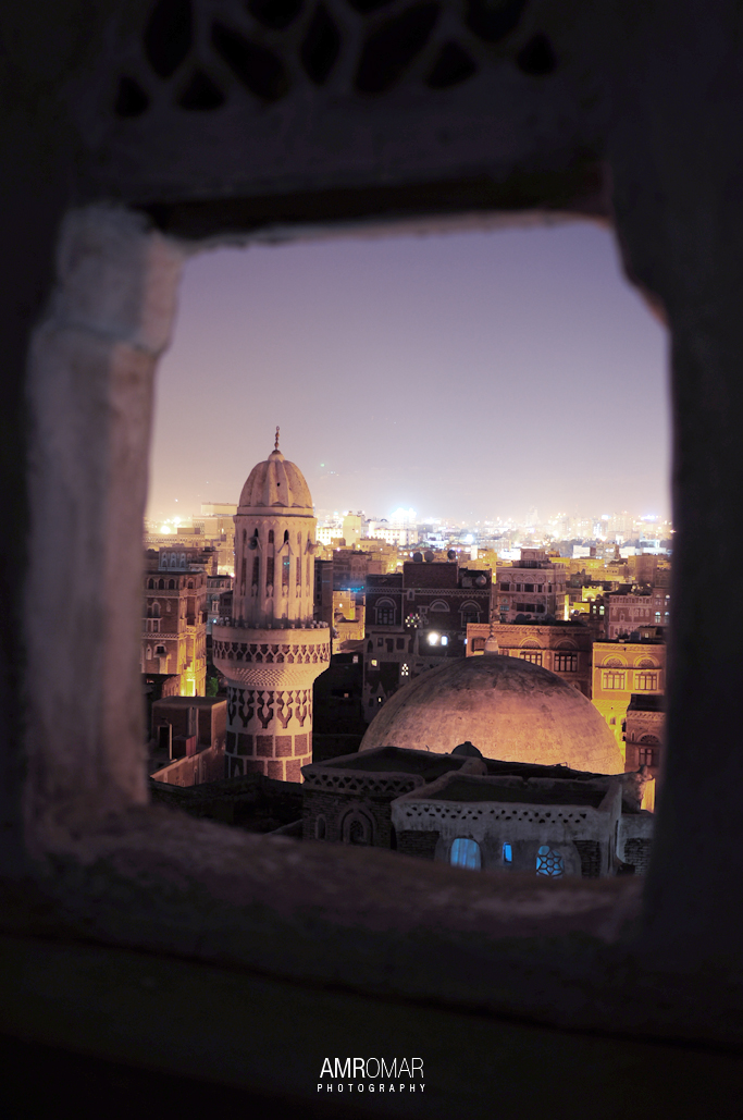 The window on the mosque