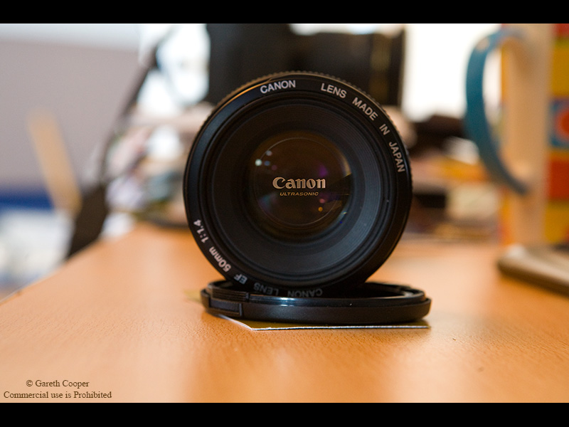 Behold the Canon 50mm f1.4 USM