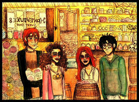 HP Halloween in Honeydukes