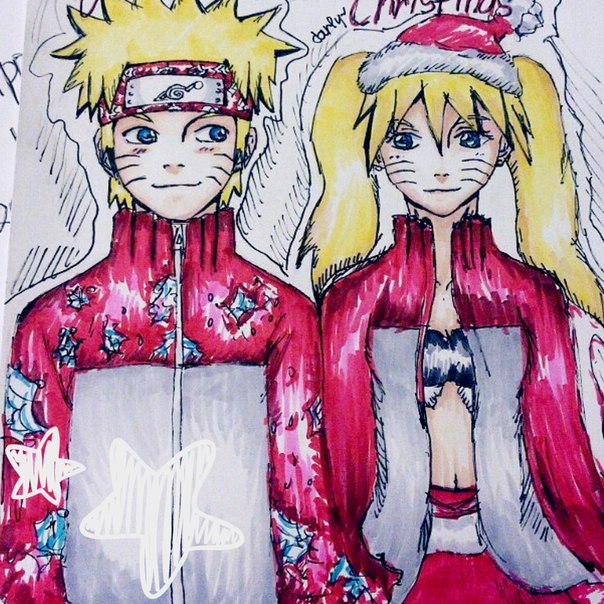 Naruto and Naruko