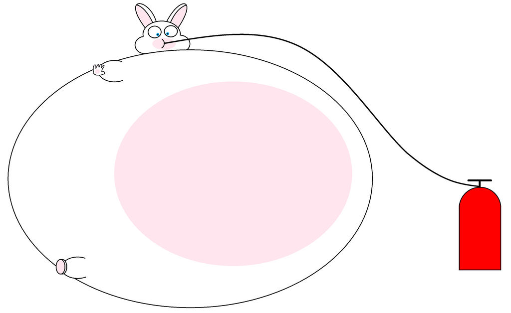 Inflated Raving Rabbid (PCD'S style) by Pancakedude on DeviantArt