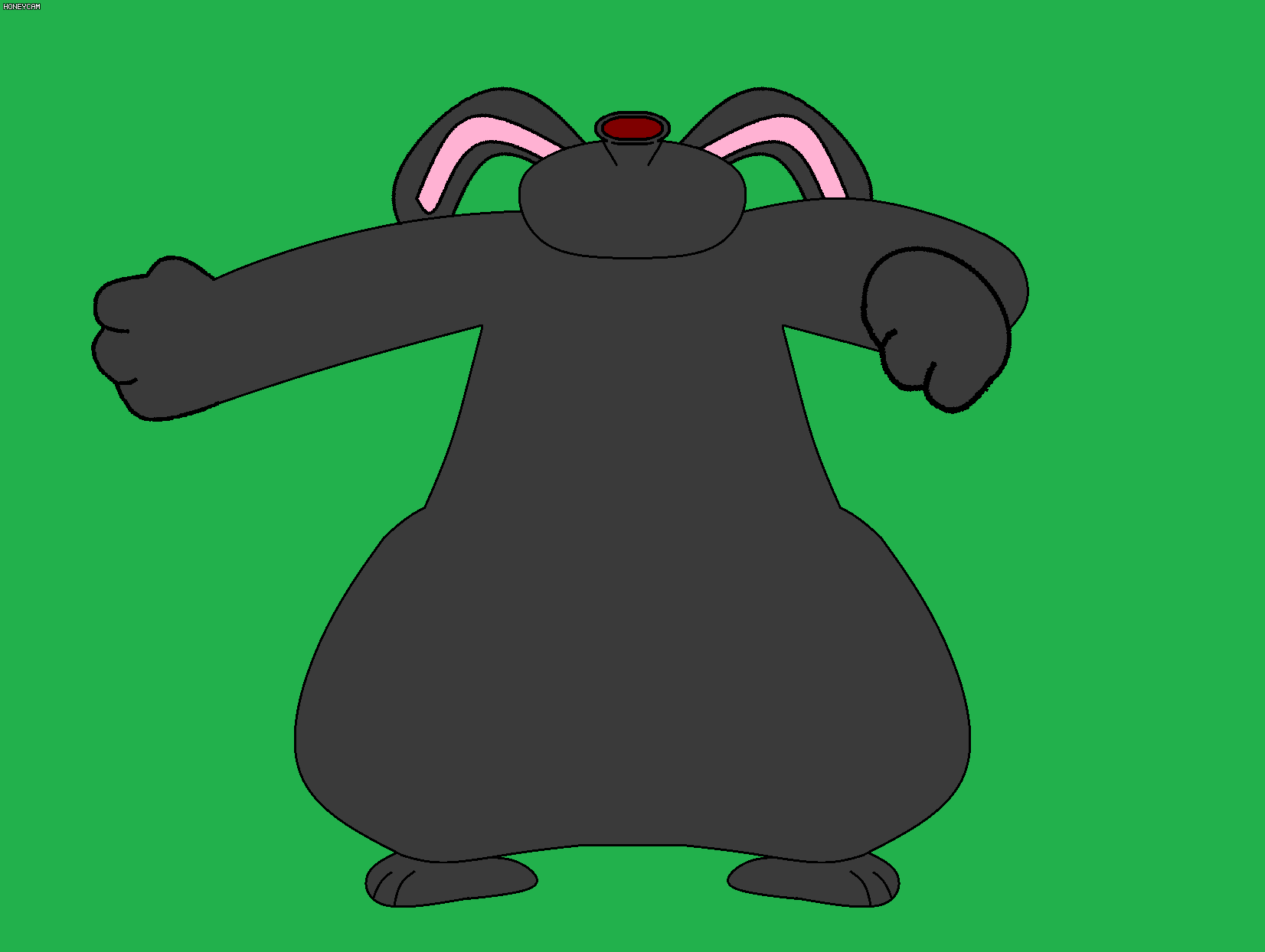 Wererabbit Pancakedude howl and chest-beat! by Pancakedude on DeviantArt