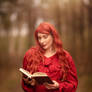 Girl with a book