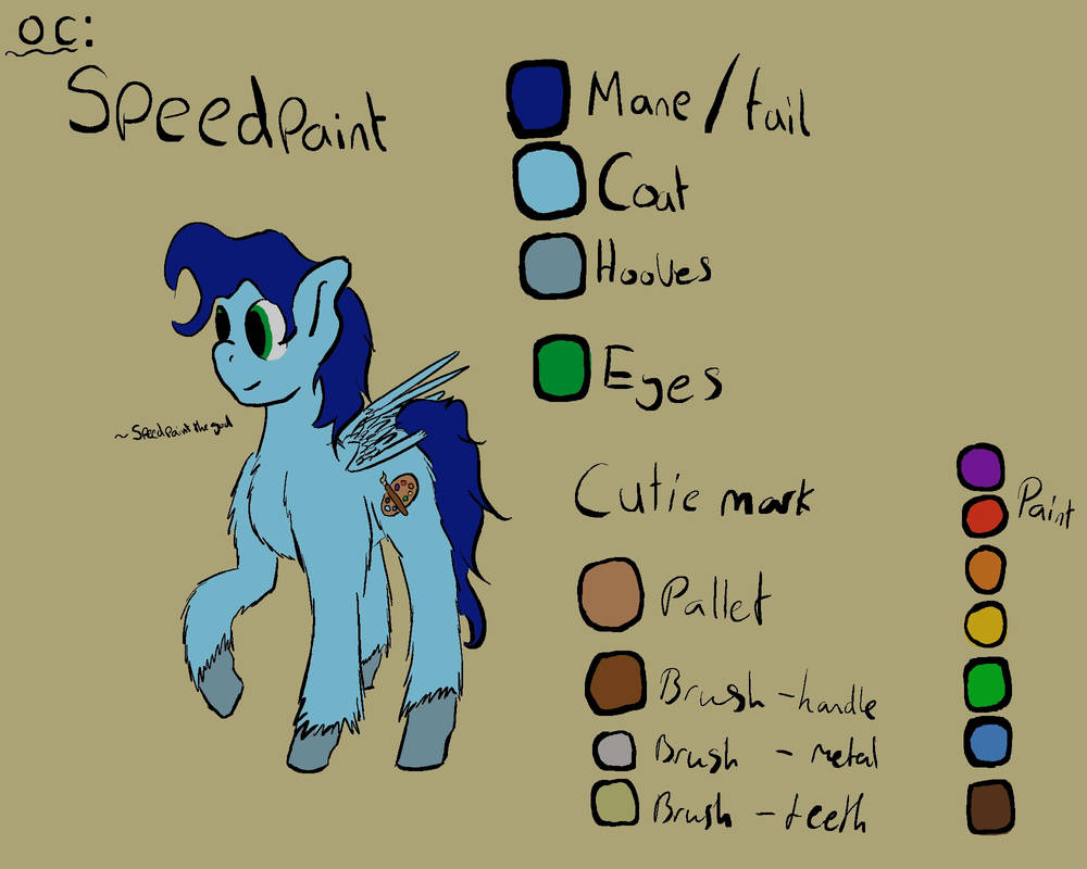 Speedpaint reference sheet