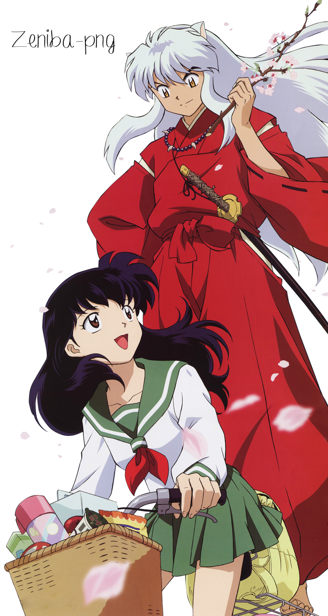 Inuyasha and Kagome RENDER HQ by Zeniba-PNG on DeviantArt