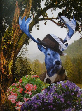 Stag Collage Stag Collage by Just-Jenni on DeviantArt