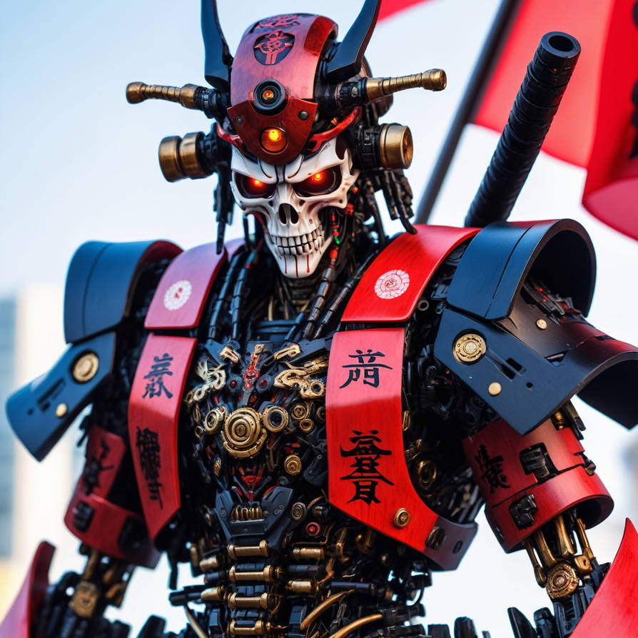 Skeleton Samurai General-00 by Toa-Keiso on DeviantArt