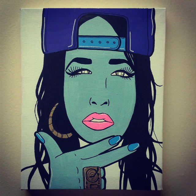 Ashley all day female rappers by IGAart on DeviantArt
