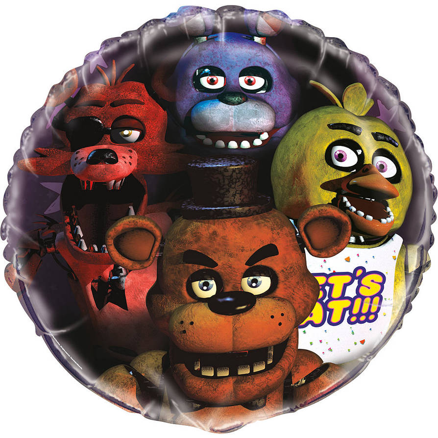 🐻🦊🐰🐥 FIVE NIGHTS AT FREDDY - Balloons with Love by MaJo