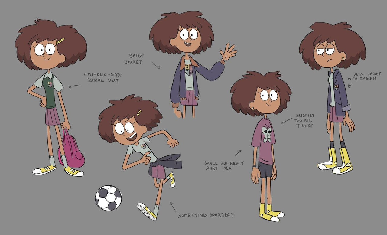 Anne Boonchuy (concept sketches) by GumballFan333 on DeviantArt