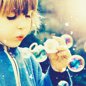 Snow, Bubbles