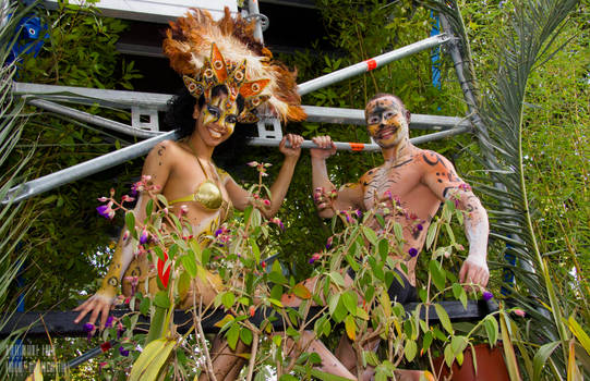 Amazonia bodypaint -Big cats