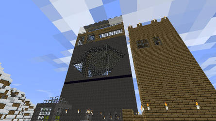 Minecraft Tower - Exterior