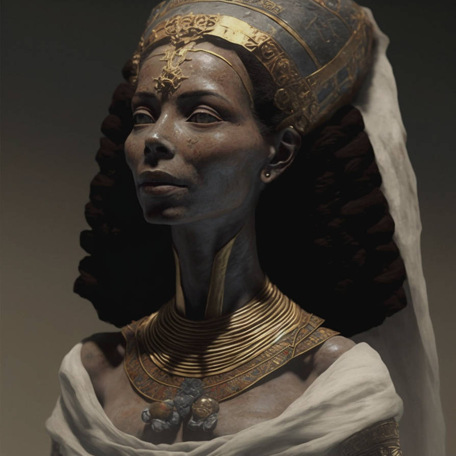 Queen Tiye by FannisPiatedes on DeviantArt