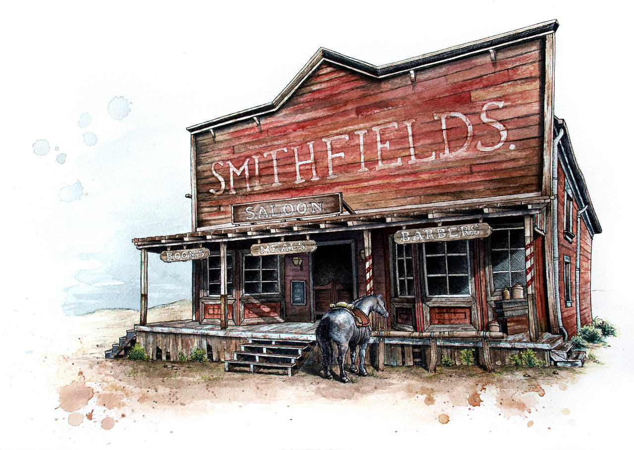 Smithfield's Saloon (Red Dead Redemption 2) by SilverScythe89 on DeviantArt