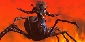 Challenge Is Futile! Spidermaiden Is Undefeatable!