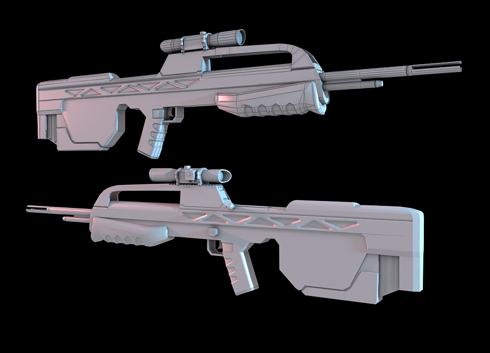 Halo 3 Battle Rifle By Martynball On Deviantart