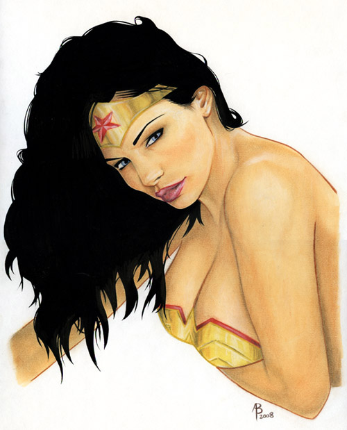 Wonder Woman painting