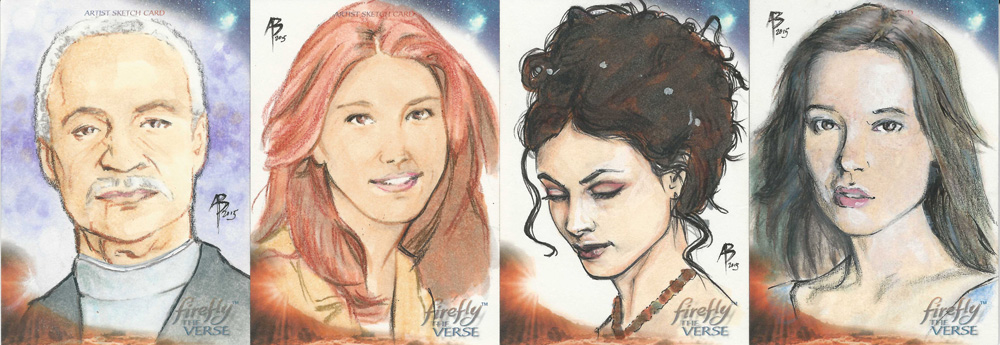 Firefly sketchcards 1-4