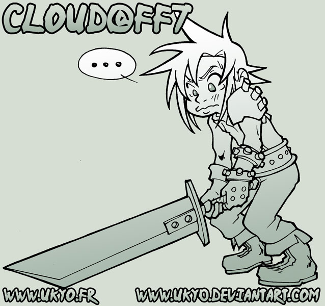 Cloud from Final Fantasy 7 by Uky0