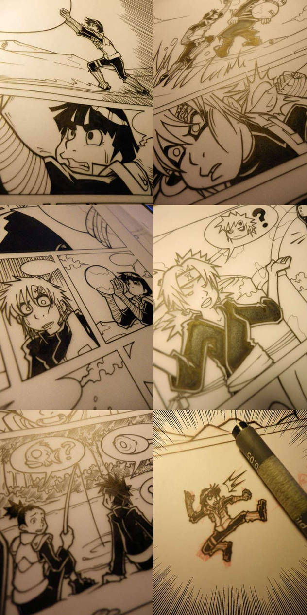 Naruto doujinshi various wip 2 by Uky0