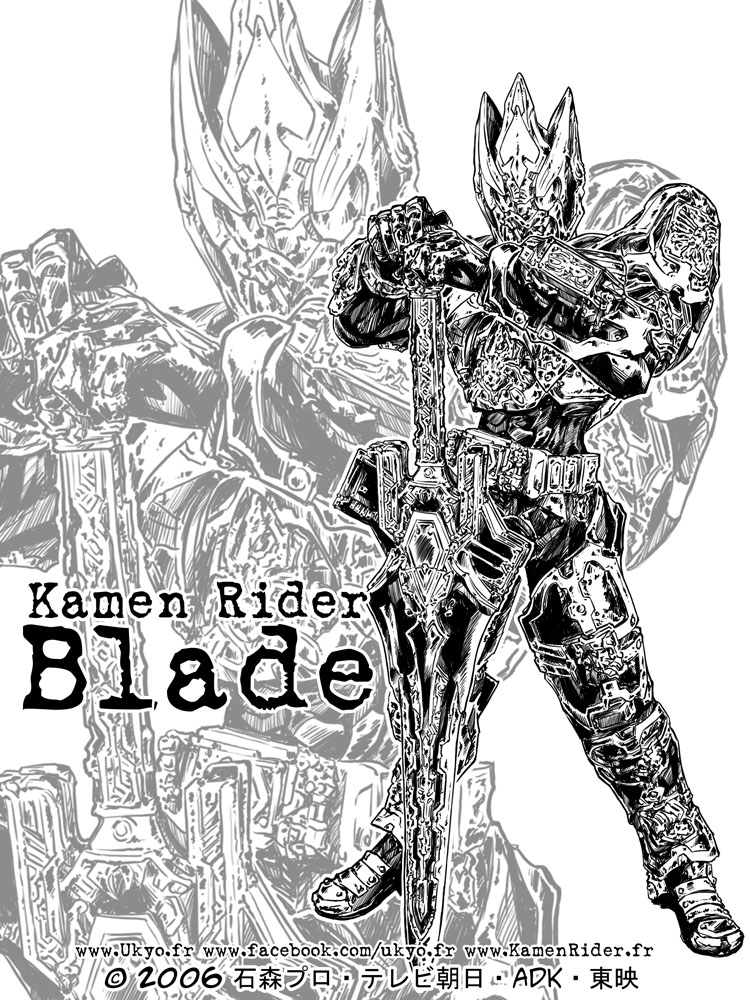Kamen Rider Blade King Form by Uky0
