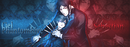 Ciel Phantomhive and Sebastian