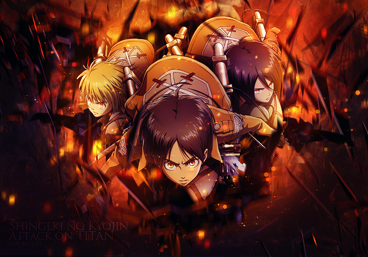 Shingeki no kyojin, Attack on titan