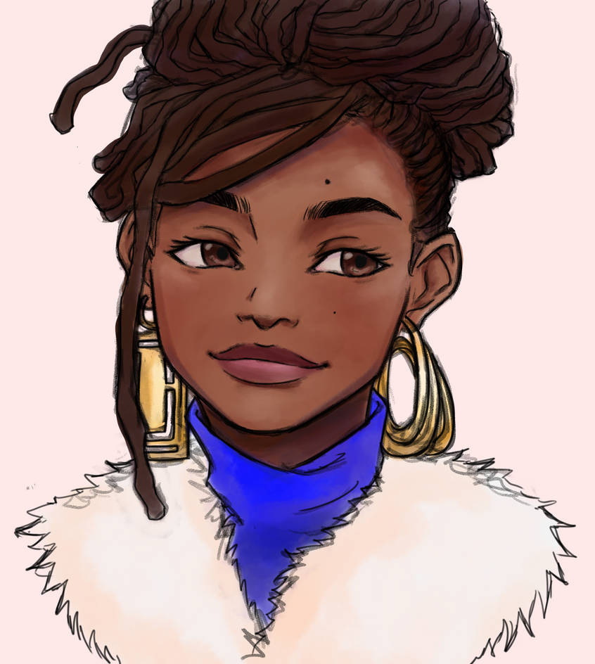Halle Bailey by shay2art on DeviantArt