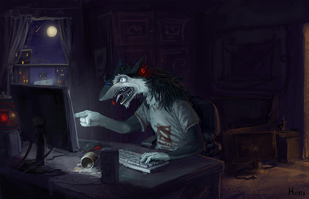 Gamer rage by Heninairiji on DeviantArt