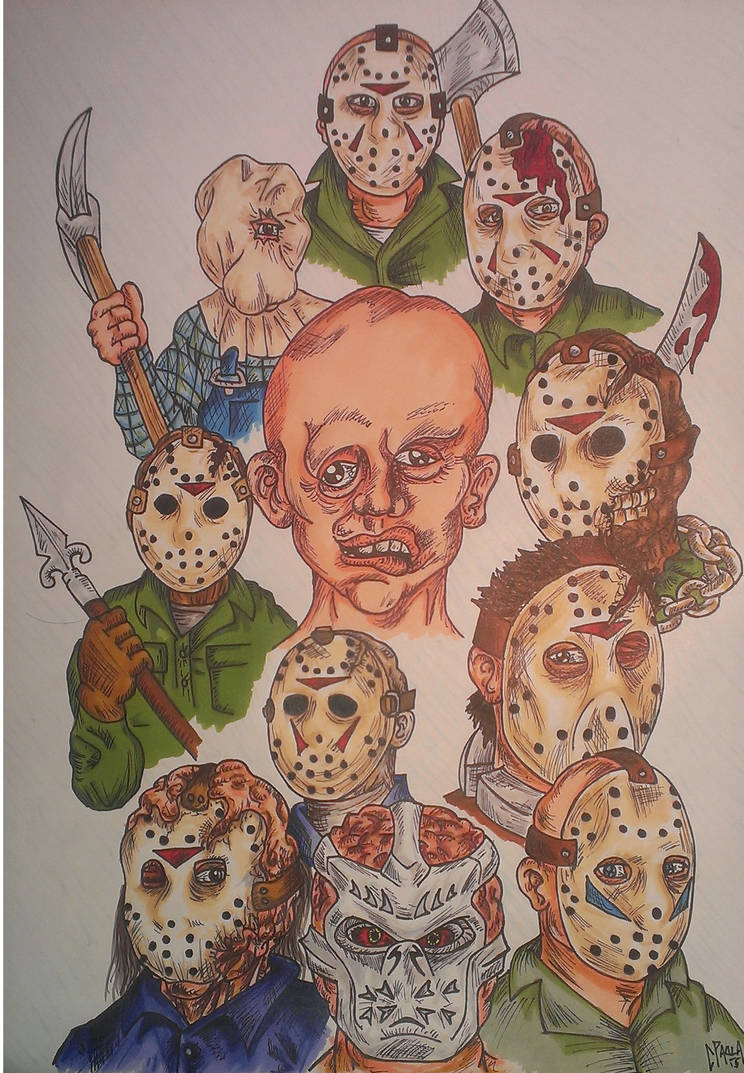 Friday The 13th: The Many Faces of Jason Voorhees by claudiopaola007 on ...