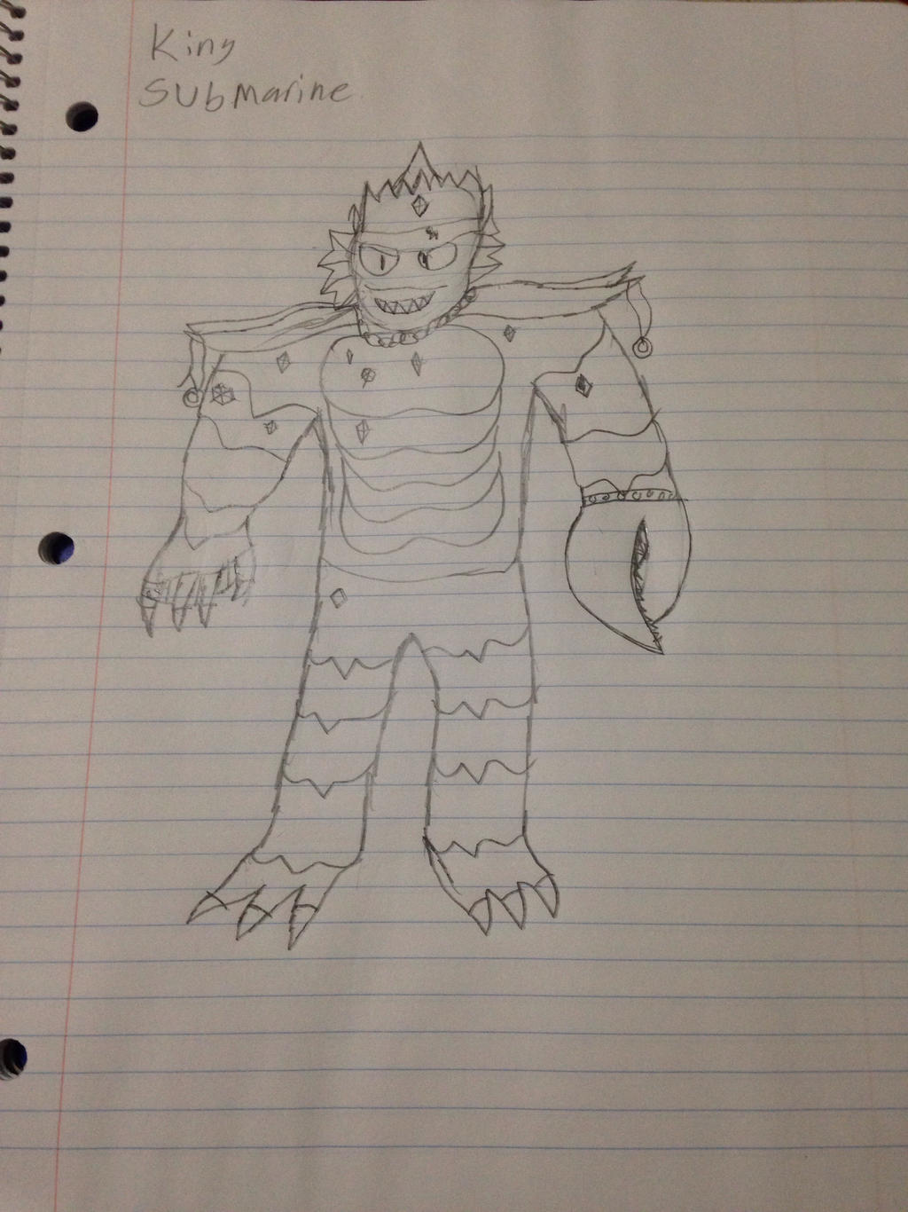 PvZ Boss/Villain: (King Submarine) by StantheSpider