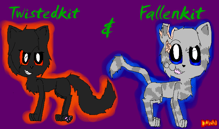 Twistedkit and Fallenkit