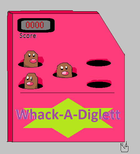 Whack A Diglett~ DMAP