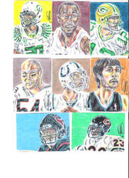 Sports sketch cards Jan 2012 - 1
