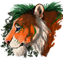 Tiger headshot