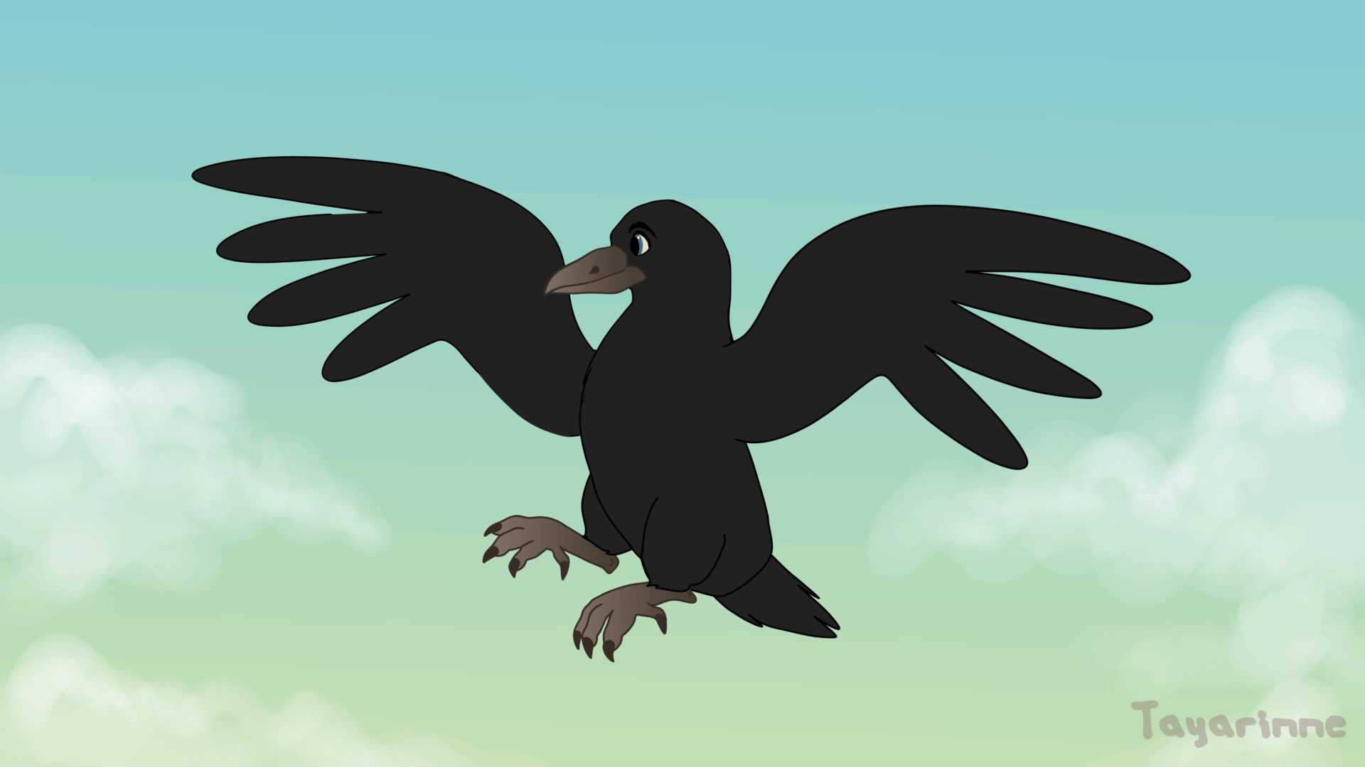 Flying bird by Tayarinne on DeviantArt Flying bird by Tayarinne on DeviantArt