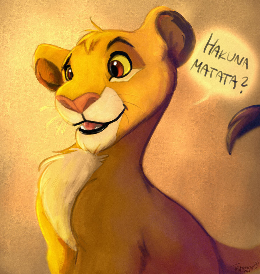Simba semi-realistic by Tayarinne on DeviantArt