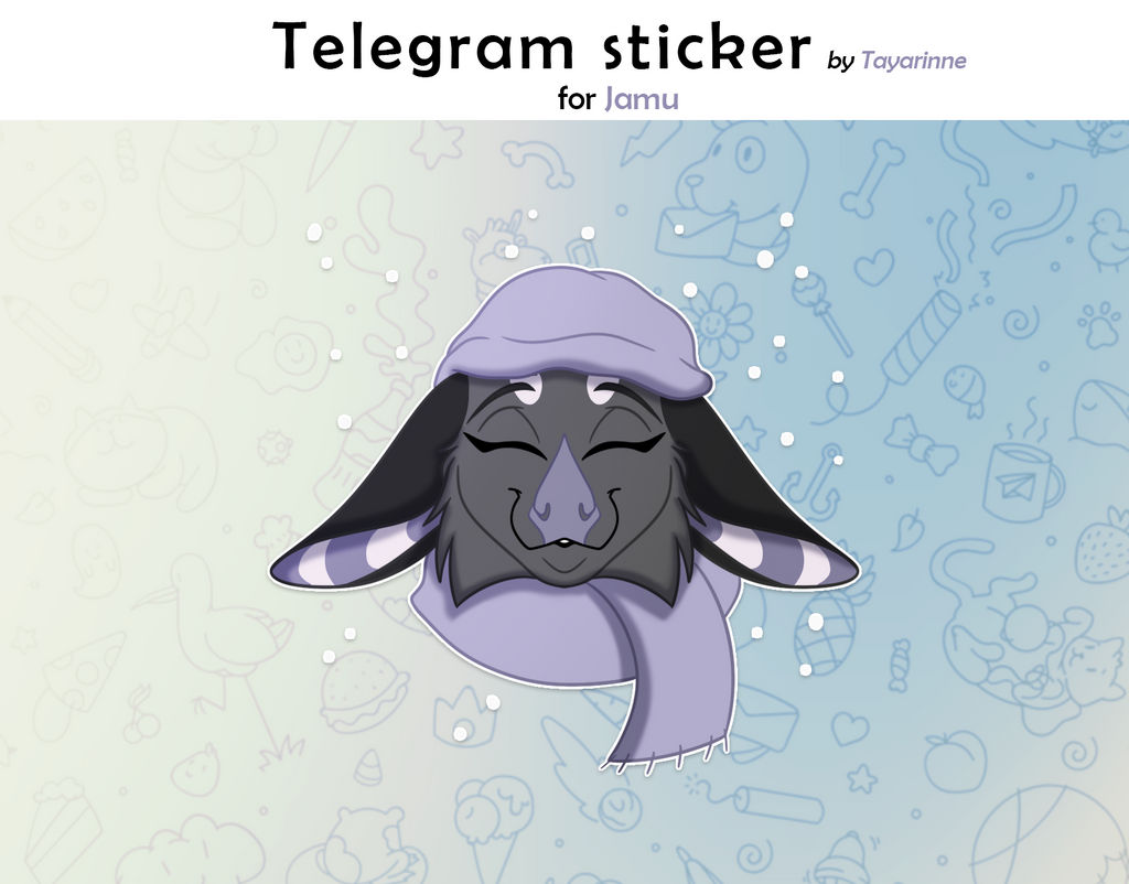 Telegram stickers for J by Tayarinne on DeviantArt