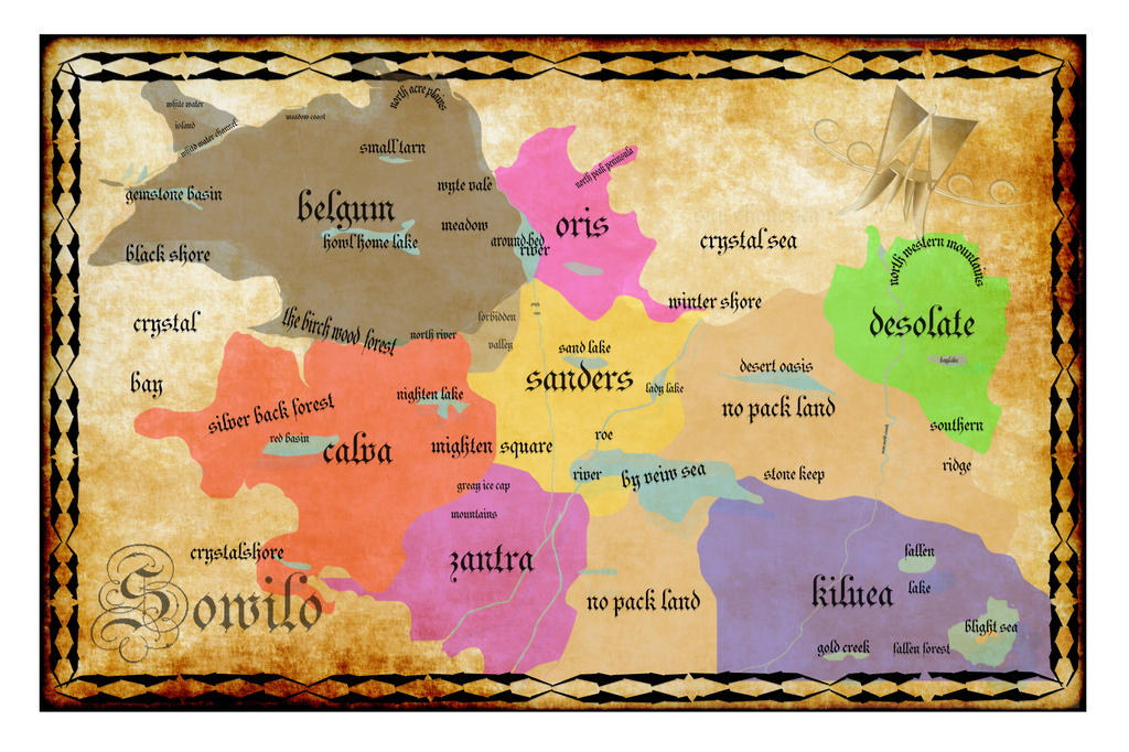 Soval Map Map of Sowilo by Gerundive on DeviantArt