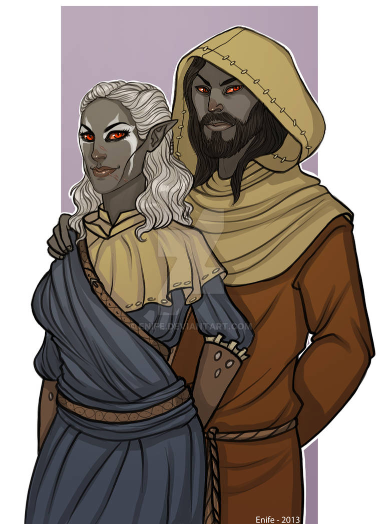 Commission: Florimel and Erandur by Enife on DeviantArt