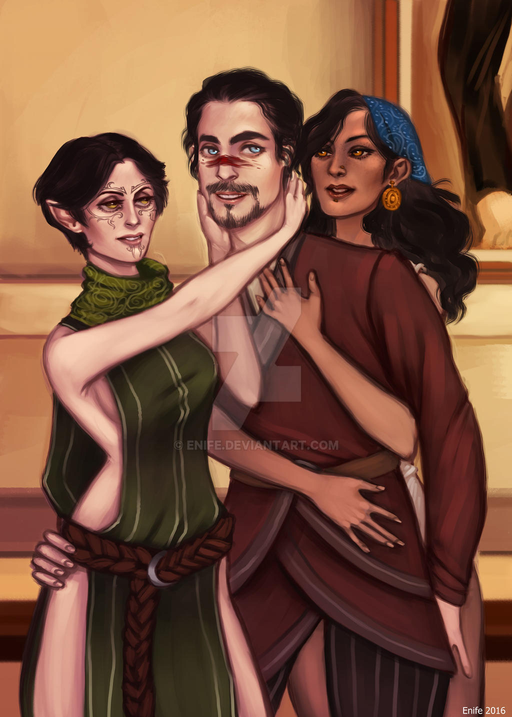 Commission: Hawke and his Conquests