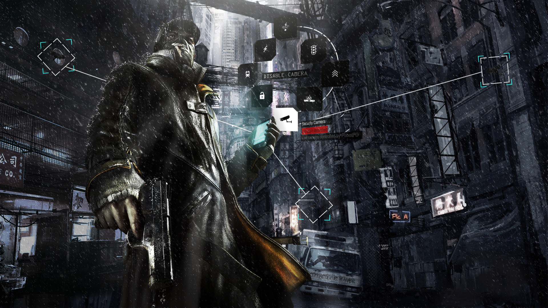 Watch Dogs Wallpaper (Main sans title version)