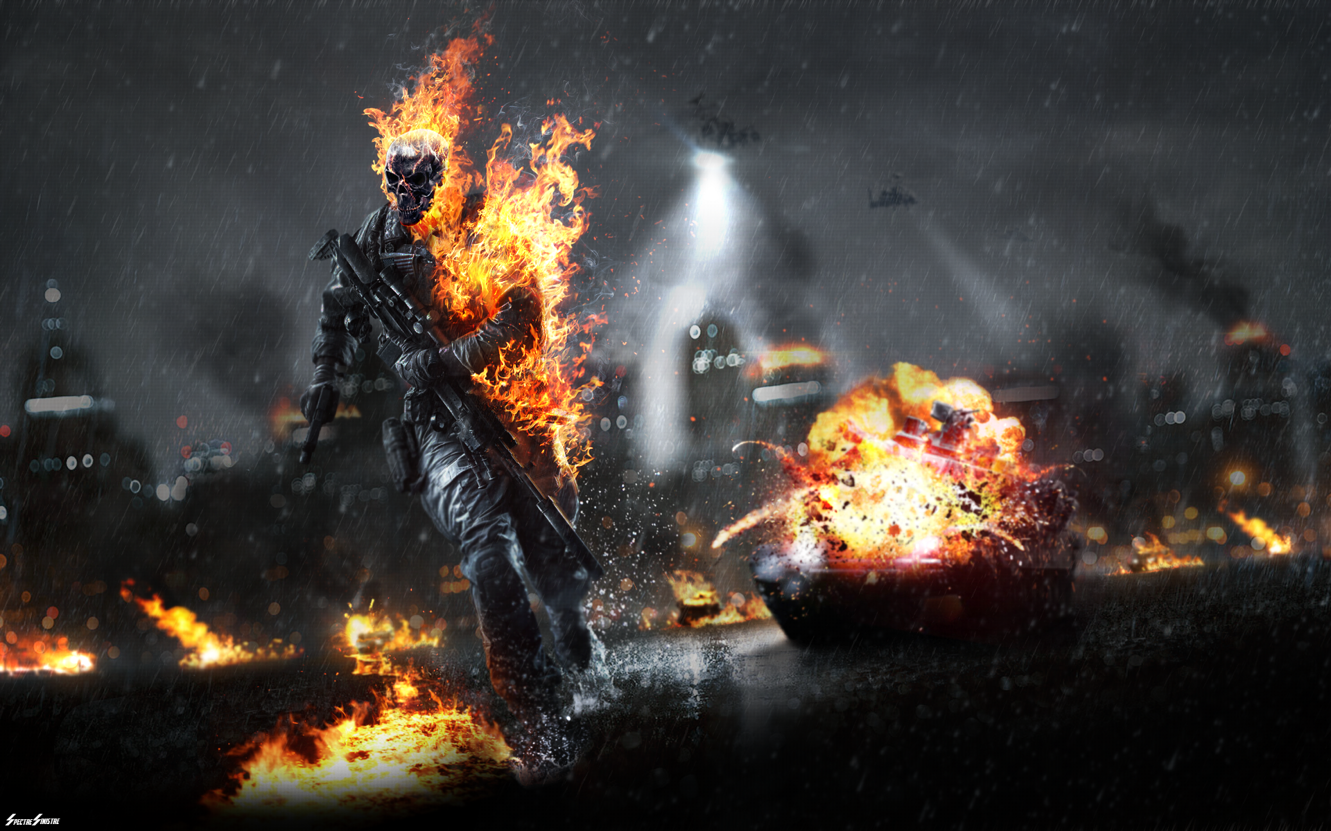 BF4 Defection w/ inkjet