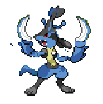 hairacross +lucario+syther fus